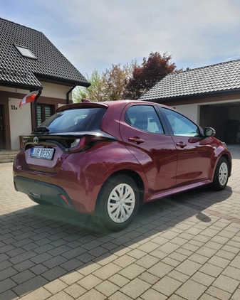 Toyota Yaris cena 69000 przebieg: 37000, rok produkcji 2021 z Krzeszowice małe 92
